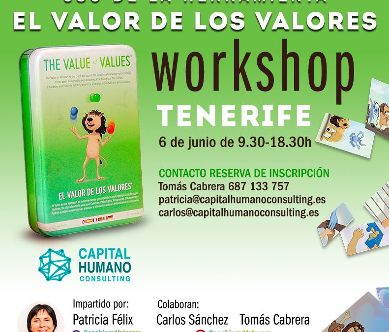 Workshop en Tenerife – El valor de los valores